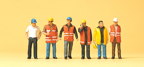 Preiser 10420 Workers in Safety Vests