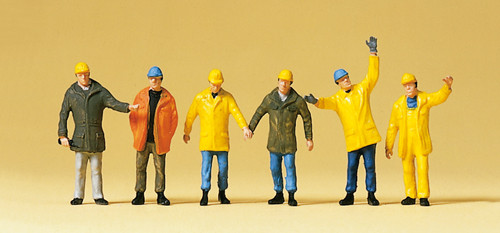 Preiser 10423 Workers In Protective Clothing