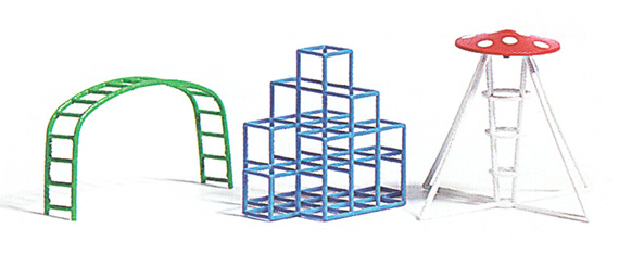 Busch x 3 Assorted Climbing Frames for the Playground 1164
