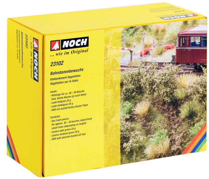 Noch Road or Railway Embankment Foliage Kit 23102