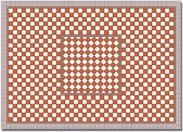 Busch Antique Tile Decor Sheets 7413