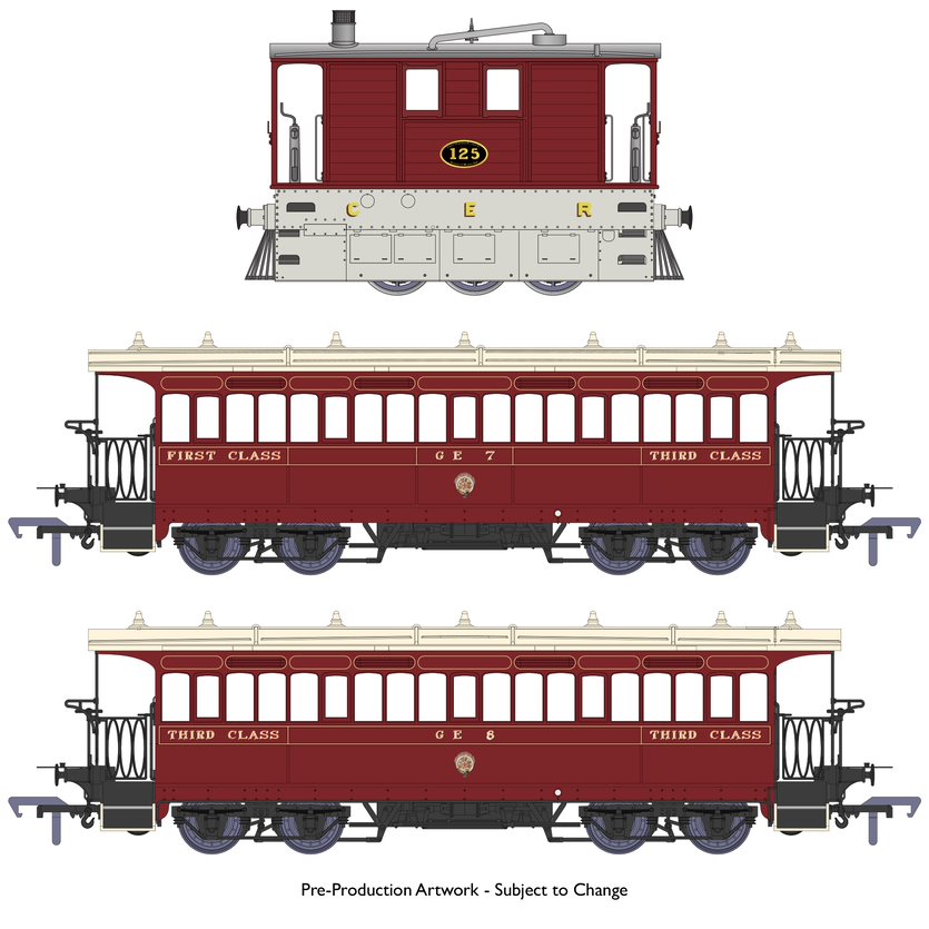 Rapido Trains 953002 Wisbech & Upwell J70 GER Train Pack (post 1919)