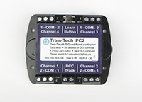 Train Tech DCC Quad Points Controller (controls 4 points) PC2