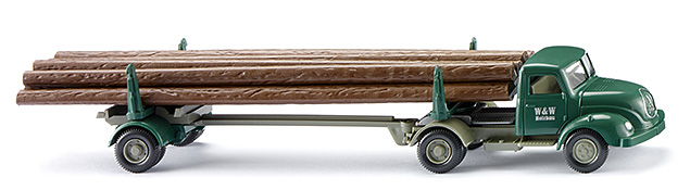 Wiking Magirus S 3500 Timber Transporter 039010
