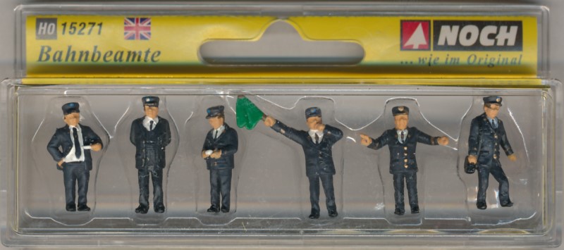 Noch 15271 British Railway Staff (6) Figure Set 