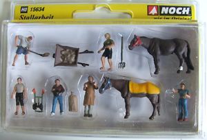 Noch Stable Figures and Accessories
