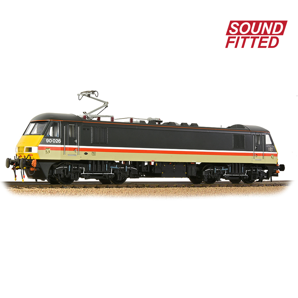 Bachmann 32-613SF Class 90 026 BR InterCity Mainline with DCC Sound