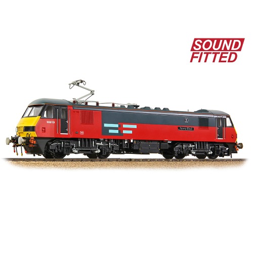 Bachmann 32-614SF Class 90 019 Penny Black Rail Express Systems with DCC Sound