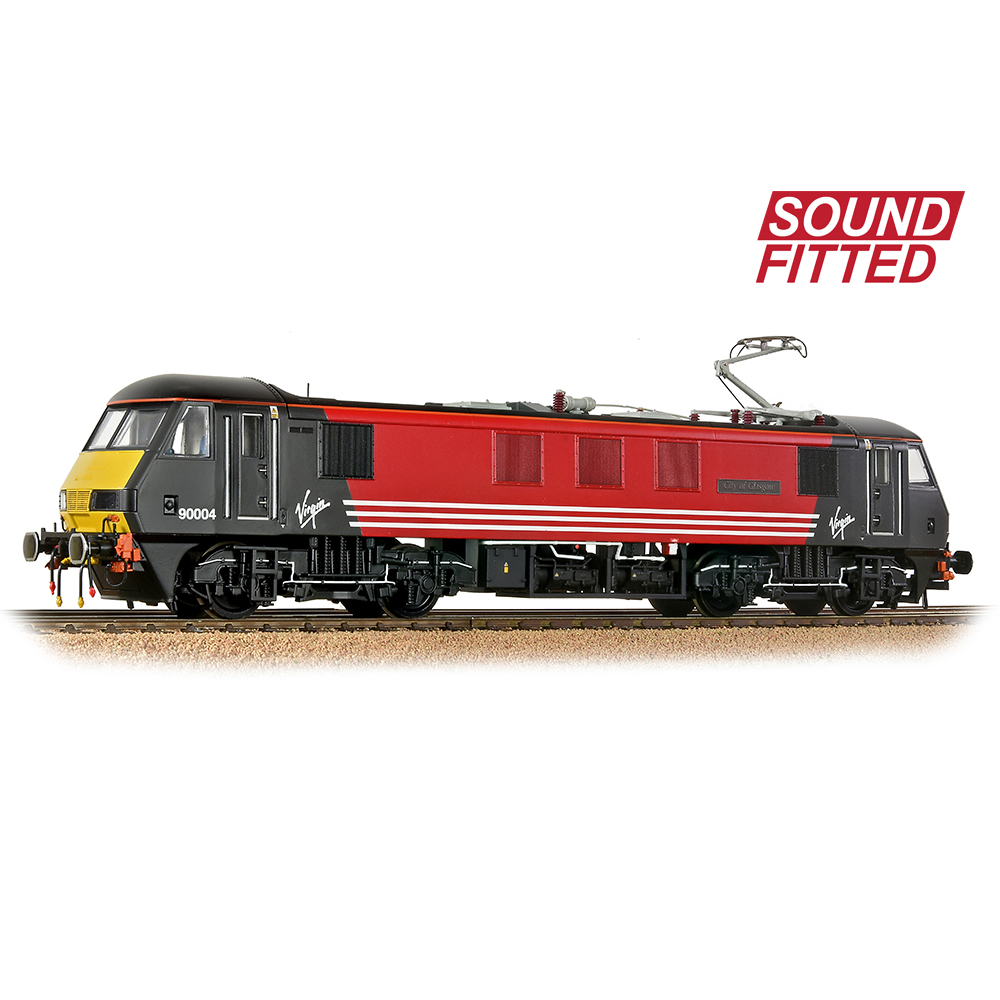 Bachmann 32-615SF Class 90 90004 'City of Glasgow' Virgin Trains Original with DCC Sound