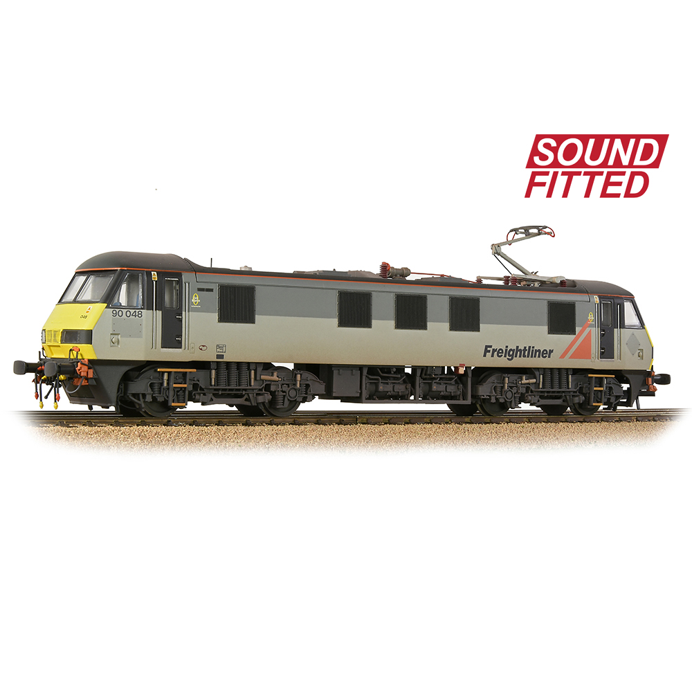 Bachmann 32-620SF Class 90 048 Freightliner Grey Weathered with DCC Sound
