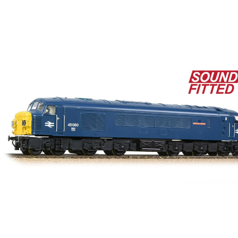 Bachmann 32-677BSF Class 45 060 'Sherwood Forester' BR Blue with DCC-Sound