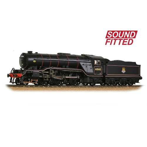 Bachmann 35-201SF LNER V2 60845 BR Lined Black Early Emblem with DCC Sound