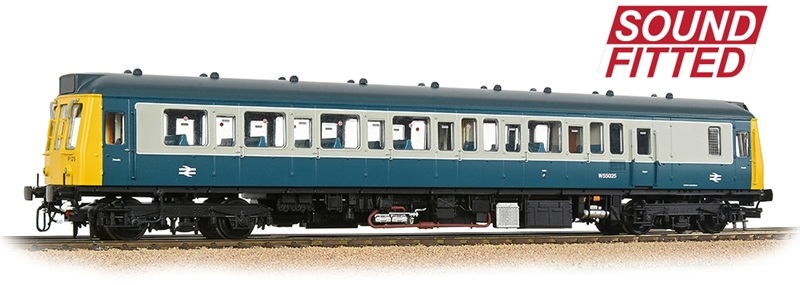Bachmann 35-526SF Class 121 Single-Car DMU BR Blue & Grey with DCC Sound