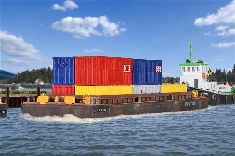 Kibri Barge for Containers 38524