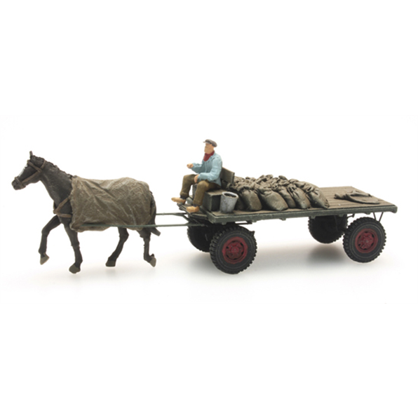Artitec 387276 Horse with Coal Cart