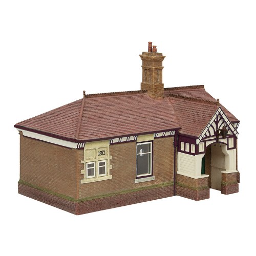 Bachmann Scenecraft Bluebell Waiting Room and  WC Crimson and Cream 44-090C