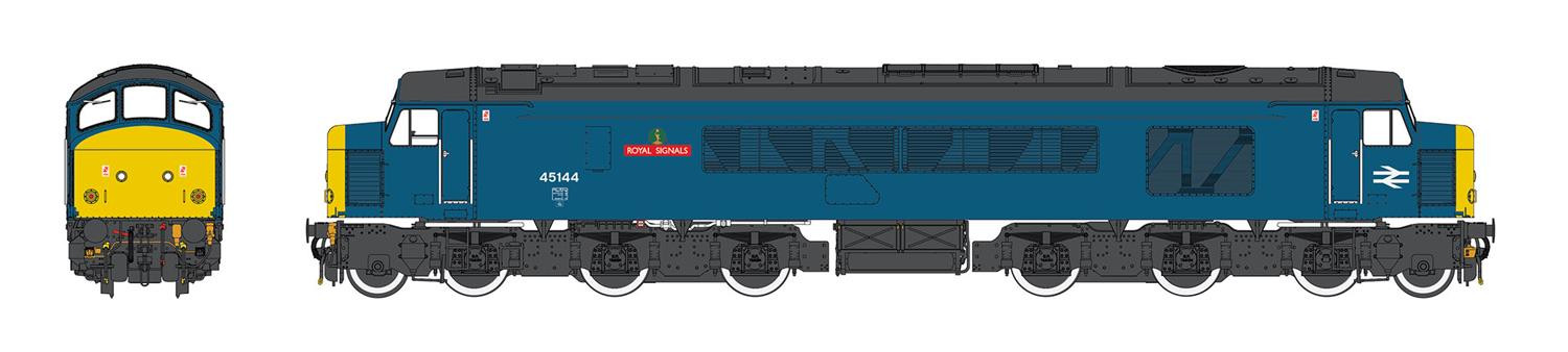 Heljan 45400 Class 45 144 Royal Signals BR Blue