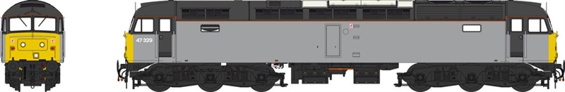 Heljan 4725 Class 47 329 BR Departmental General Grey