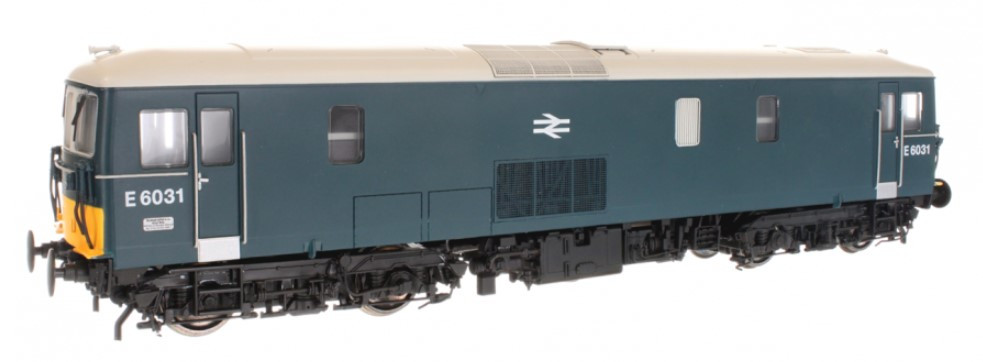 Dapol 4D-006-016D Class 73 E6031 BR Early Blue With Double Arrows DCC Fitted
