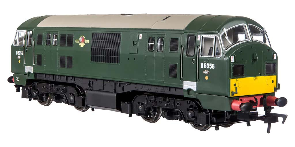 Dapol 4D-012-012D Class 22 D6356 BR Green SYP Headcode Boxes DCC Fitted