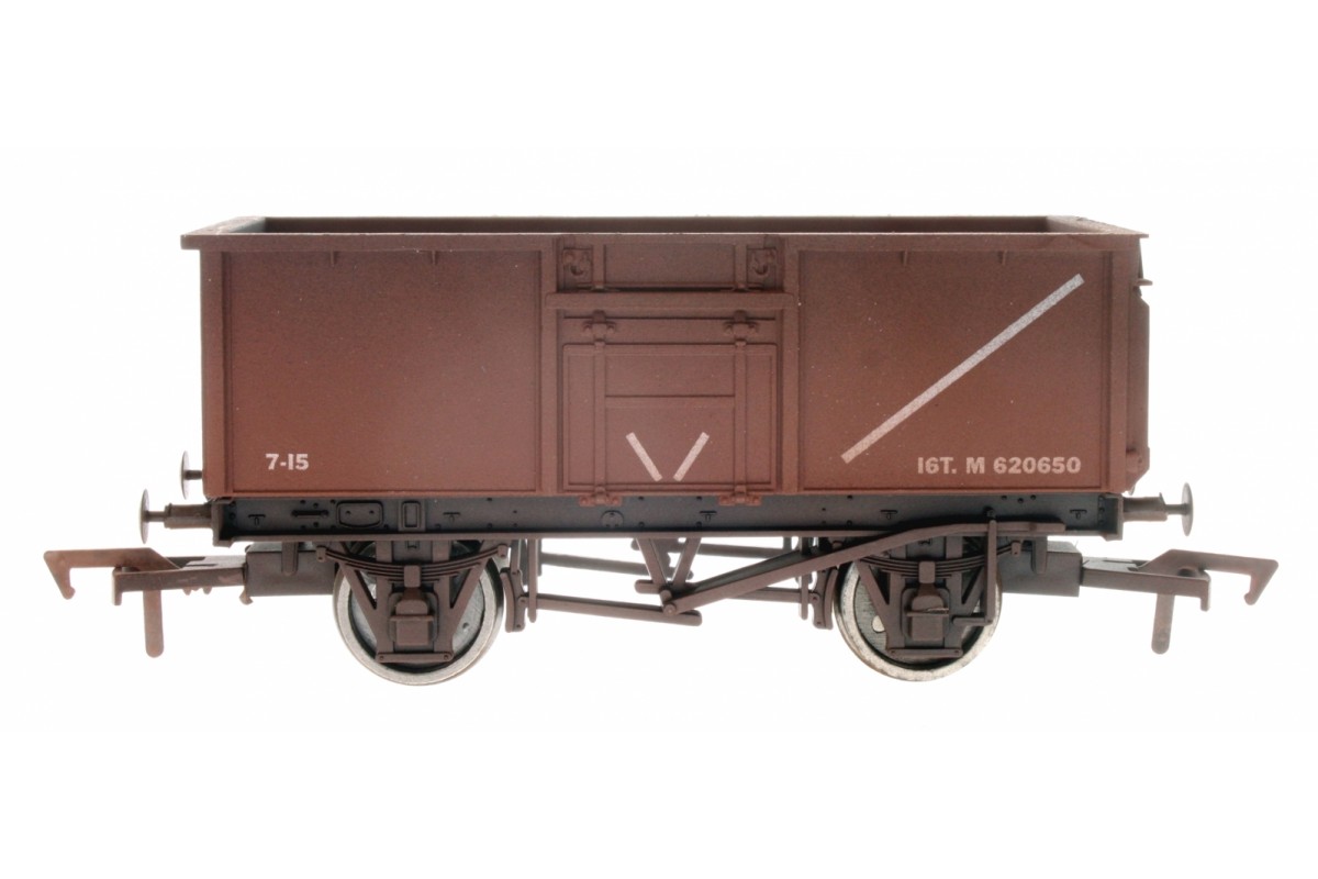 Dapol 4F-030-024 16t Steel Mineral Wagon BR Bauxite M620650 Weathered