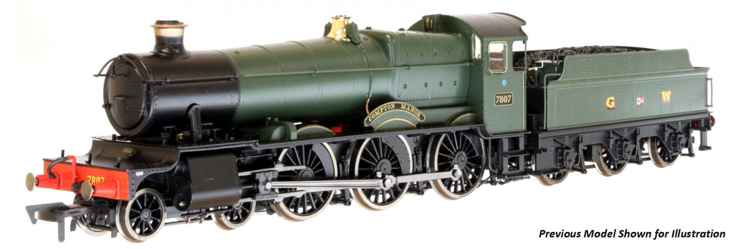 Dapol 4S-001-009D 7800 Class 7818 Granville Manor GW Green DCC Fitted