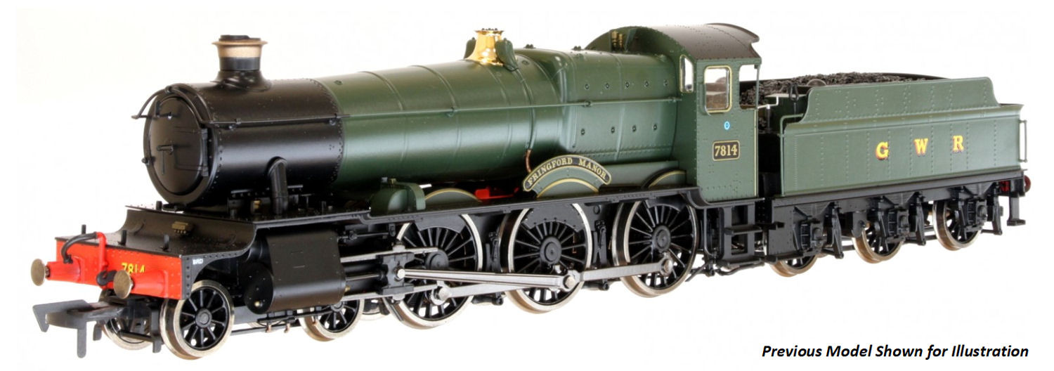 Dapol 4S-001-010D 7800 Class 7806 Cockington Manor GWR Green DCC Fitted
