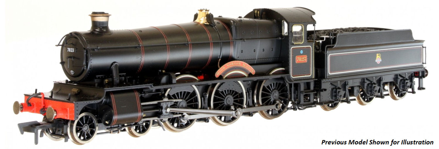 Dapol 4S-001-011 7800 Class 7821 Ditcheat Manor BR Lined Black