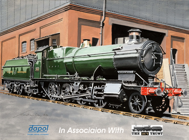 Dapol 4S-009-001D 28xx/2884 2831 GWR Lined Green DCC Fitted