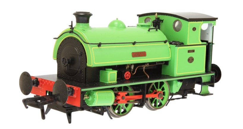 Dapol 4S-024-001S Hawthorn Leslie 0-4-0 4 Asbestos Green Lined Yellow DCC Sound