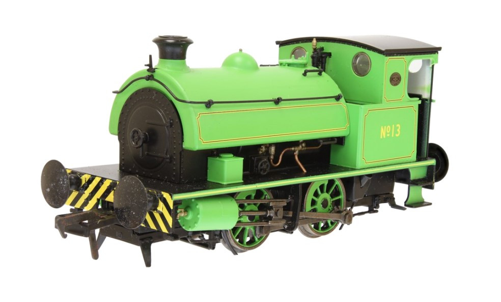 Dapol 4S-024-008D Hawthorn Leslie 0-4-0 13 Newcastle Electric Supply Yellow Chevrons DCC Fitted