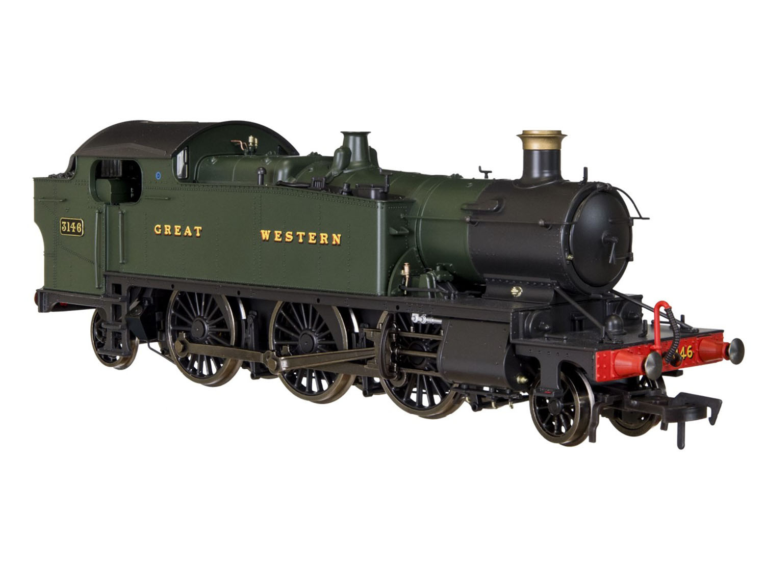 Dapol 4S-041-008S Large Prairie 3146 GWR Green Great Western DCC Sound