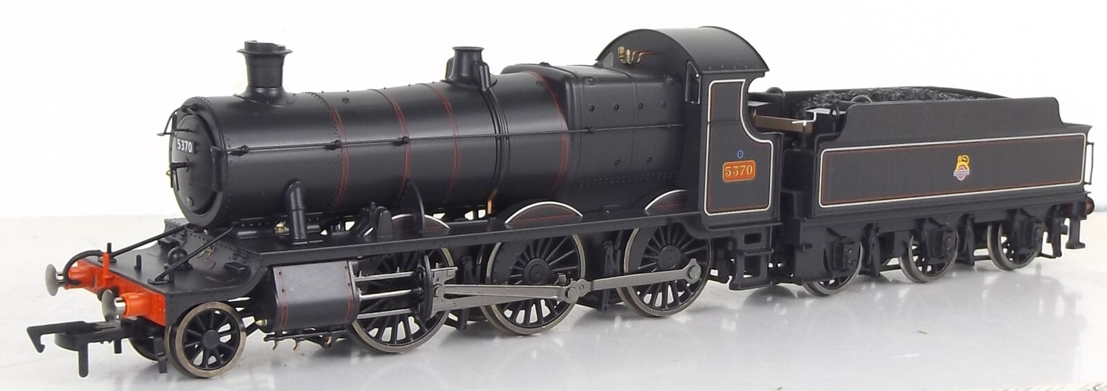 Dapol 4S-043-013D 43xx 2-6-0 Mogul 5370 BR Lined Early Black DCC Fitted