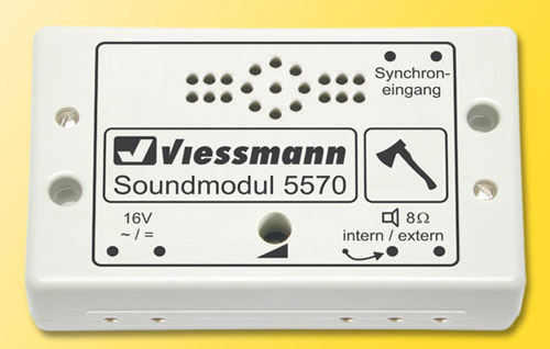 Viessmann 5570 eMotion Chopping Wood Sound Module
