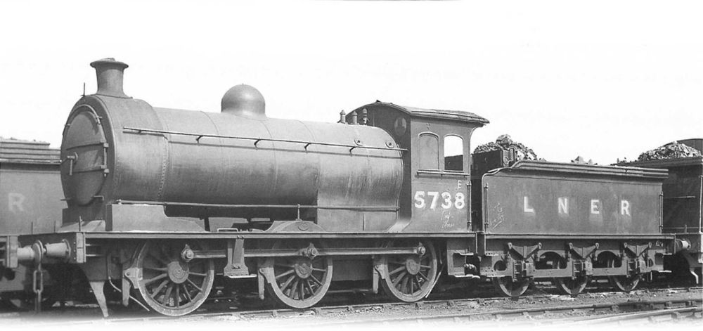 Oxford Diecast 76J26001 J26 Loco LNER 0-6-0 Class J26 5738