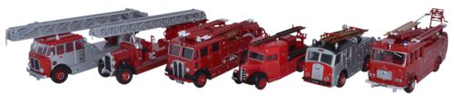 Oxford Diecast London Fire Brigade 150th Anniversary Set 76SET31