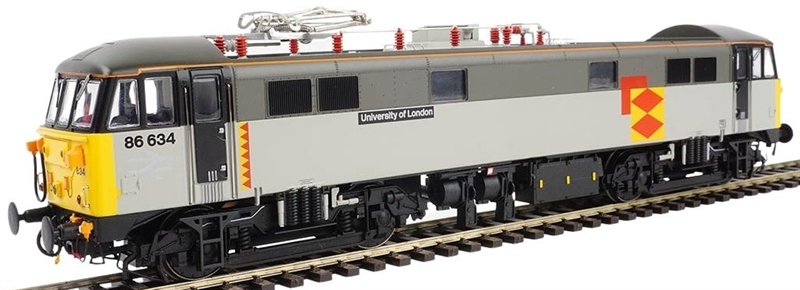 Heljan 8641 Class 86 634 University of London Railfreight Distribution