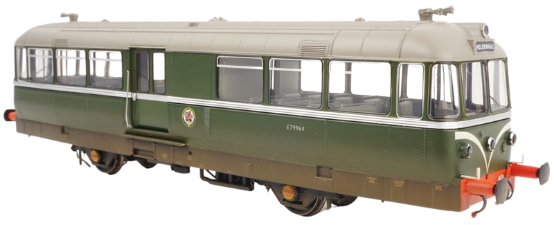 Heljan 8709 WM Railbus E79964 BR Green w/Speed Whiskers Weathered