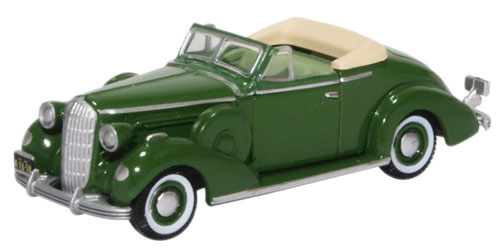 Oxford Diecast Buick Special Convertible Coupe 1936 Balmoral Green 87BS36004
