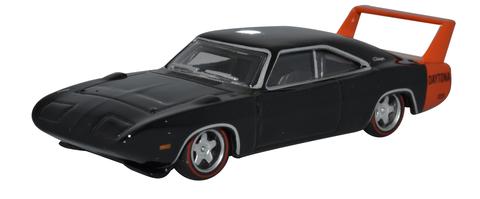 Oxford Diecast Dodge Charger Daytona 1969 Black 87DD69001