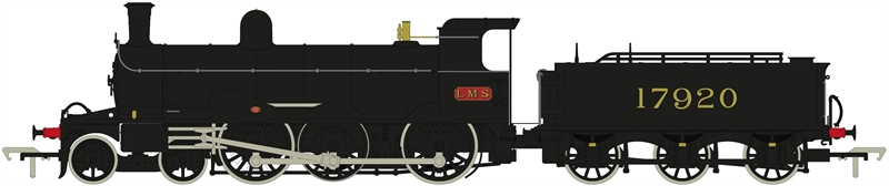 Rapido Trains 914504 Class I Jones Goods 4-6-0 No.17920 in LMS Unlined Black Early Condition with DCC Sound