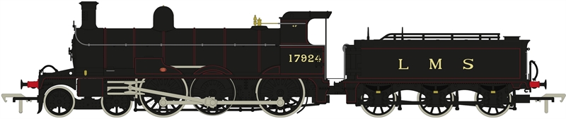 Rapido Trains 914006 Class I Jones Goods 4-6-0 No.17917 in LMS Unlined Black Late Condition