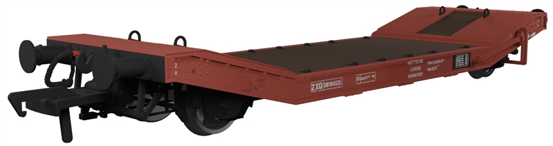 Rapido Trains 929007 LOWMAC ZXQ DB904525 BR Red Oxide