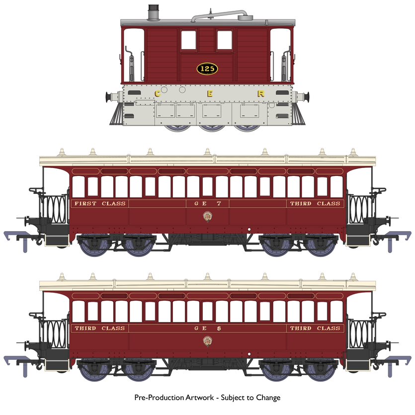 Rapido Trains 953502 Wisbech & Upwell J70 GER Train Pack (post 1919) with DCC Sound