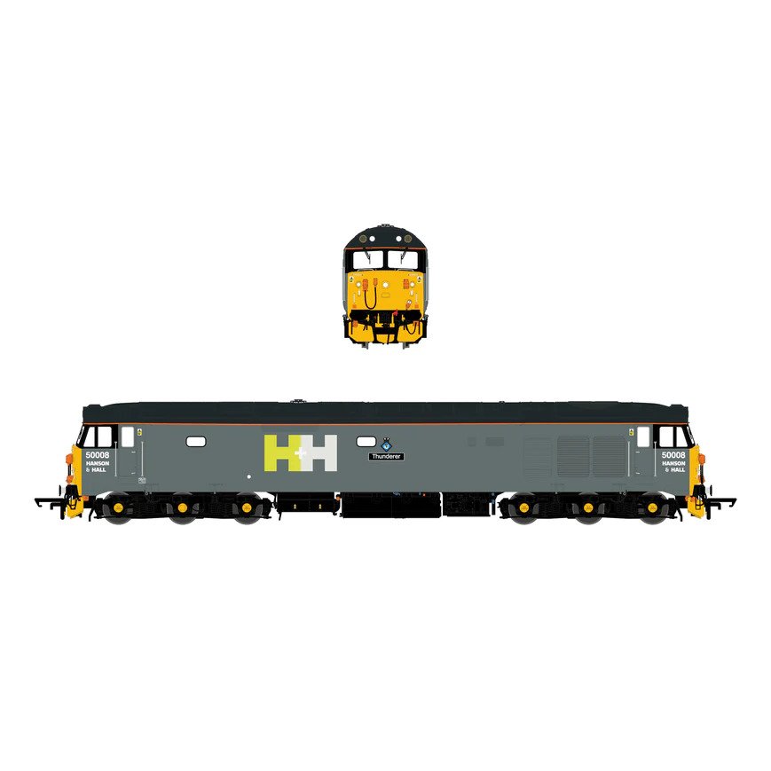 Accurascale ACC2240-DCC BR Class 50 Hanson+Hall/Rail Adventure 50008 Thunderer DCC Sound