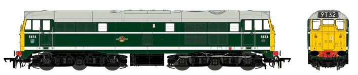 Accurascale ACC2740-5674DCC Class 31 5674 in BR green FYE with Trip Cock with DCC Sound