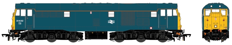 Accurascale ACC2761-31432 Class 31/4 31432 in BR Blue with Cantrail Stripe