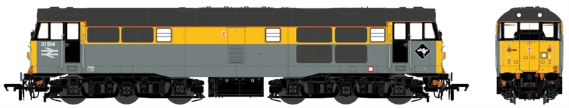 Accurascale ACC2771-31514 Class 31/5 31514 in Civil Engineers 'Dutch' Grey and Yellow