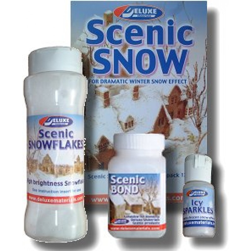 De Luxe Materials Snow Kit with Bonding and Icy Sparkles BD-29