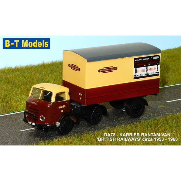 Base Toys DA77 Karrier Bantam Artic Van British Railway